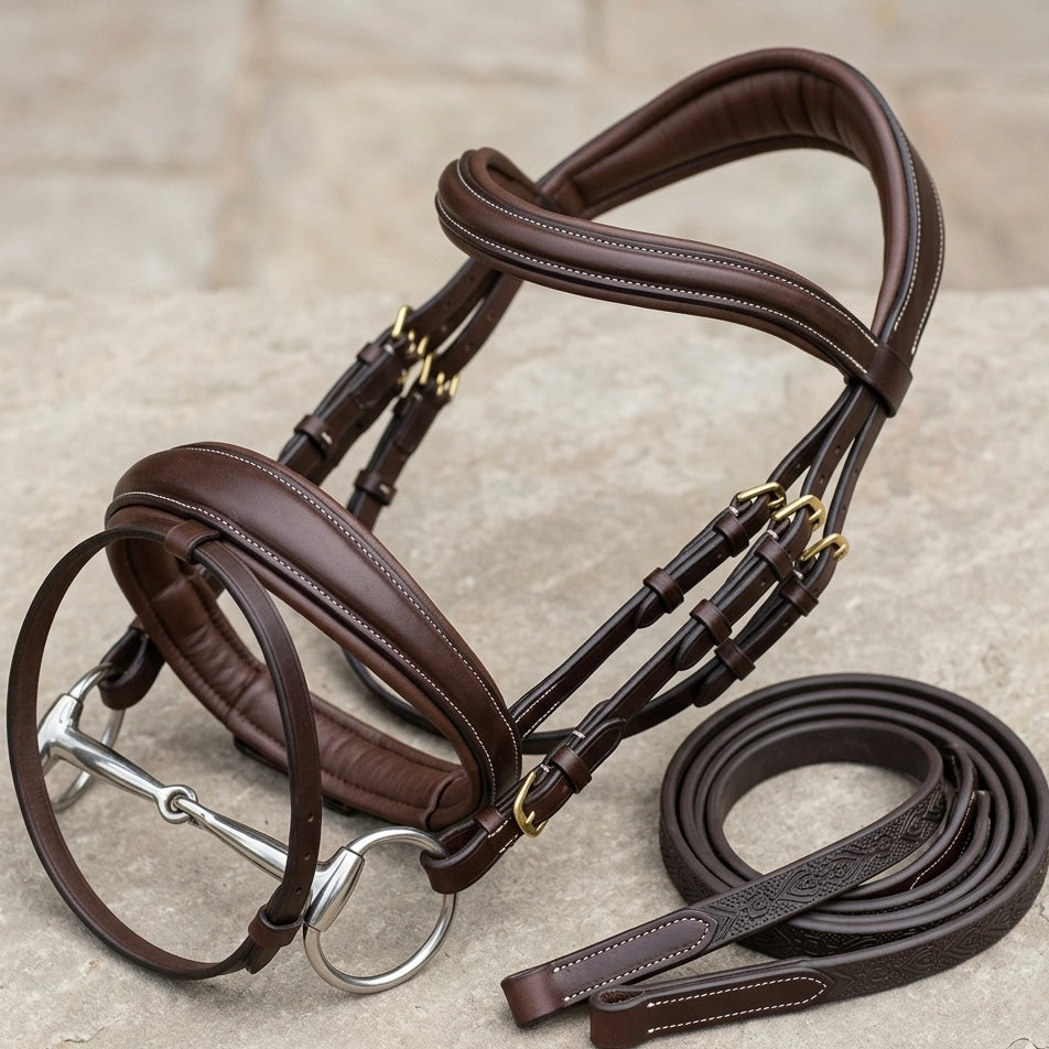Anatomical Leather Bridle