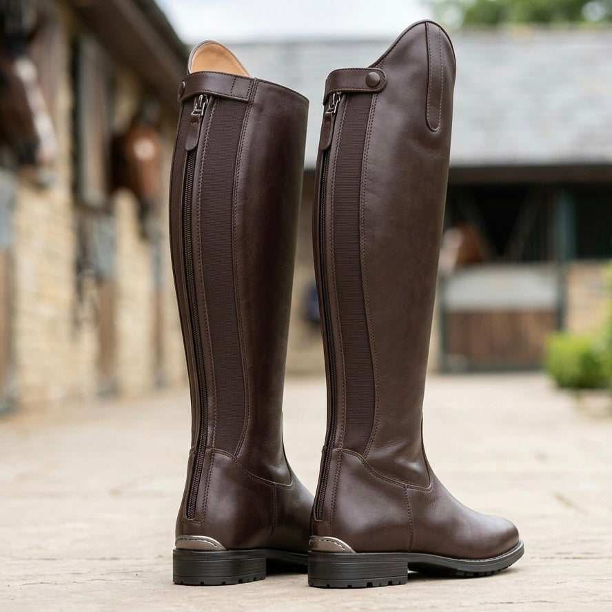 Premium Leather Riding Boots